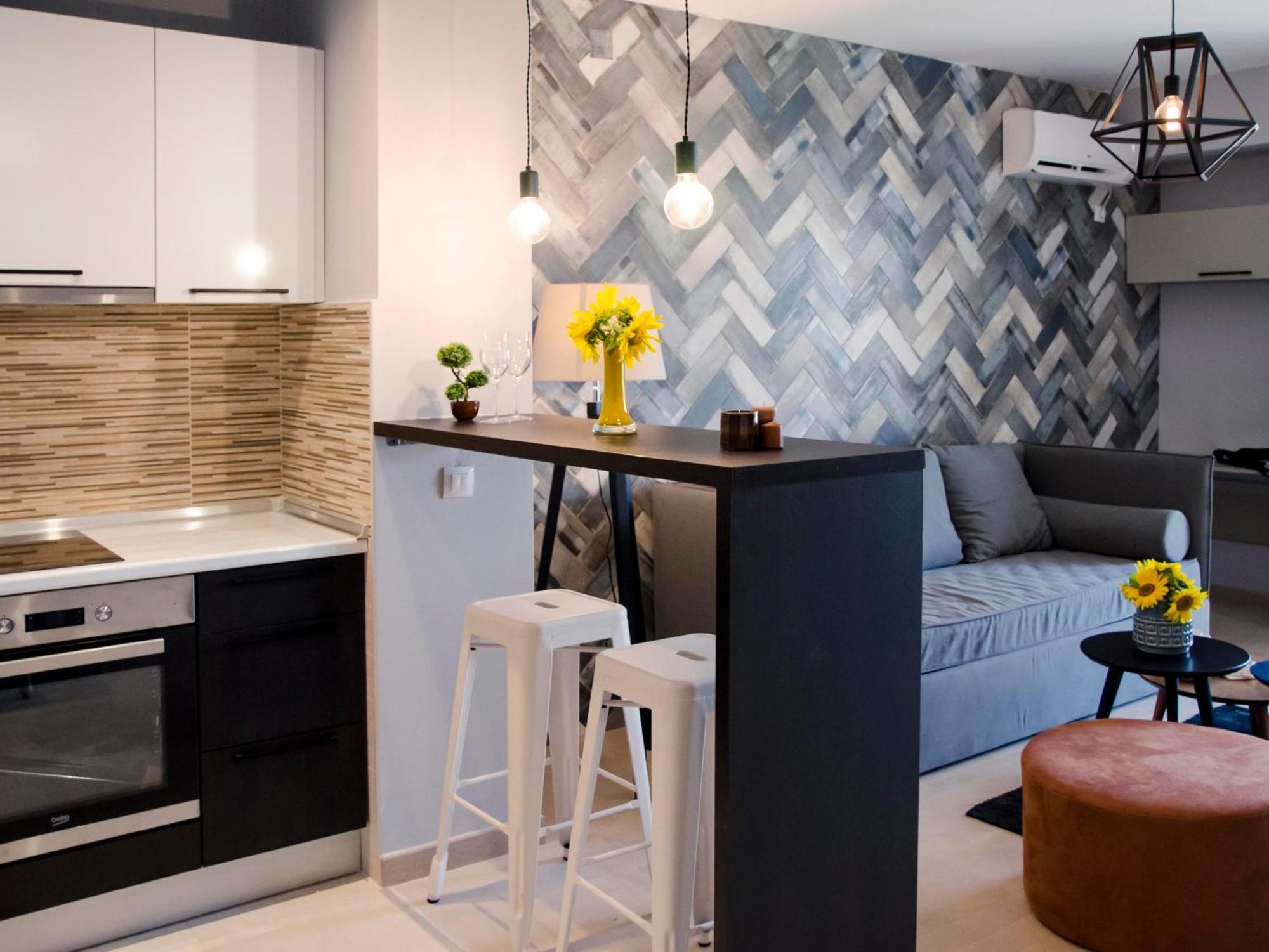 Stylish Studio, Skopje Centre - Private Parking - Panoramic Views Exterior photo